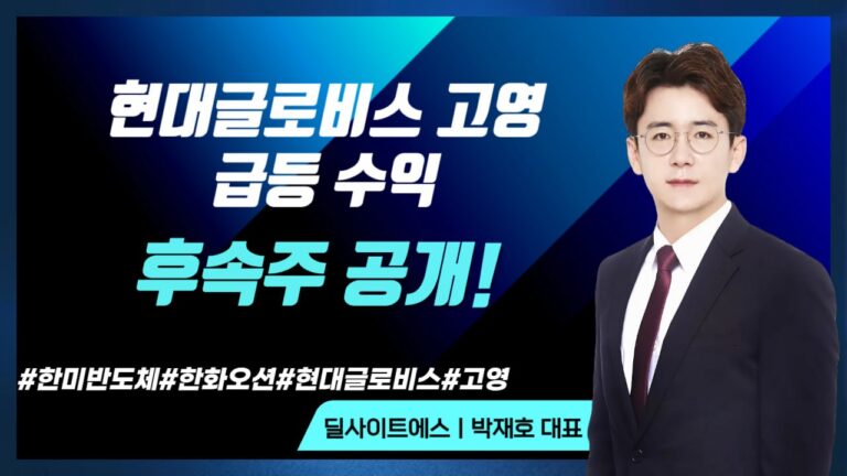 딜사이트에스 5월 13일 (수) 장중  공개방송▣